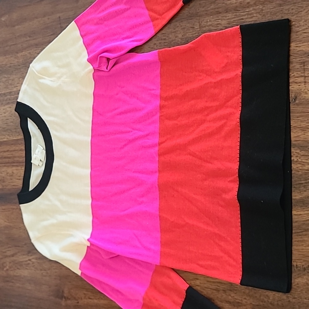 Kate Spade Live Colorfully Sweater, Size Med